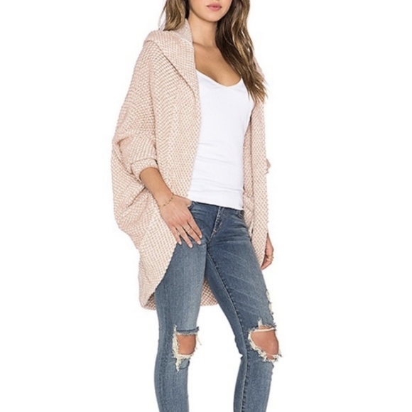 Free People Coco Cocoon Hood Cardigan Sweater Size XS - Picture 1 of 9